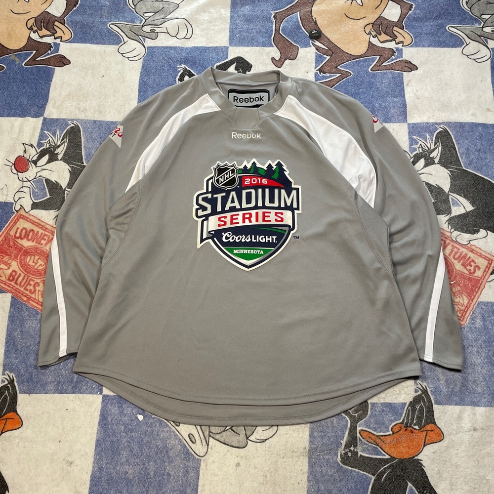 Minnesota Wild stadium series hockey jersey